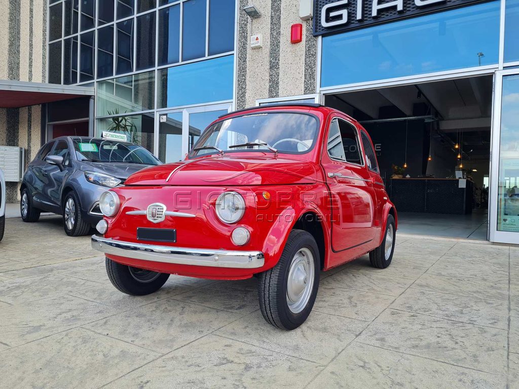 Fiat 500 d Rosso Medio Iscritta ASI