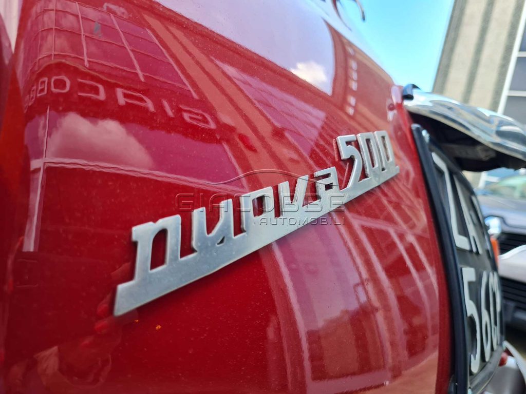 Fiat 500 d Rosso Medio Iscritta ASI